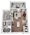 Floor Plan at 1000 Speer by Windsor